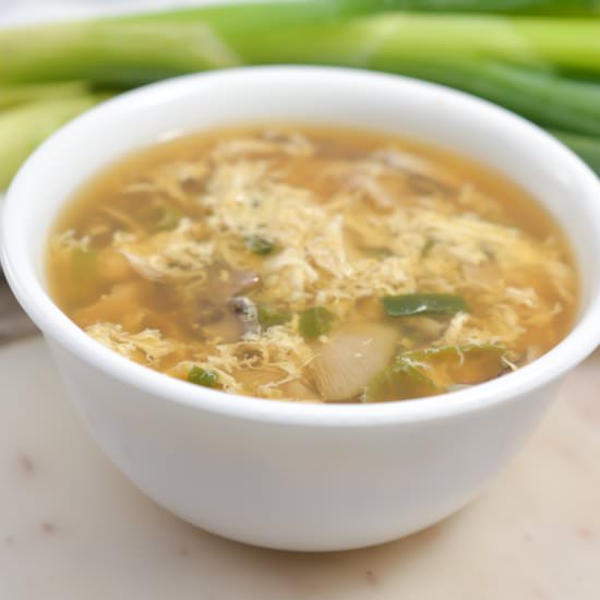 Keto Egg Drop Soup - Recipe photo by littlebitrecipes
