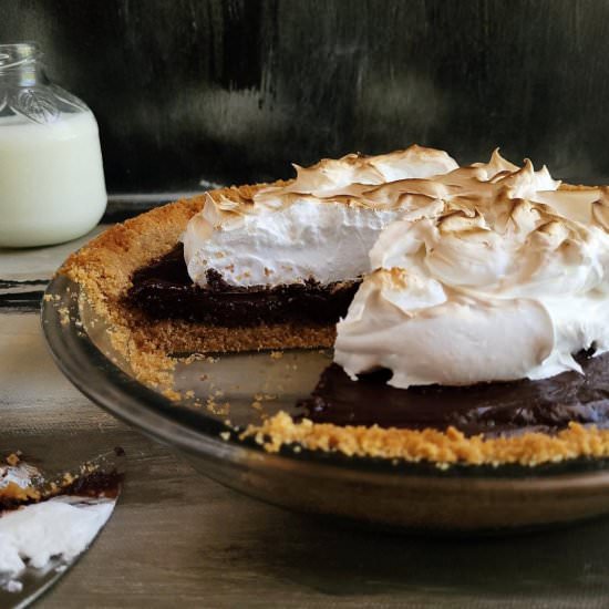 No Bake S'mores Pie - Recipe photo by WhiskingWolf