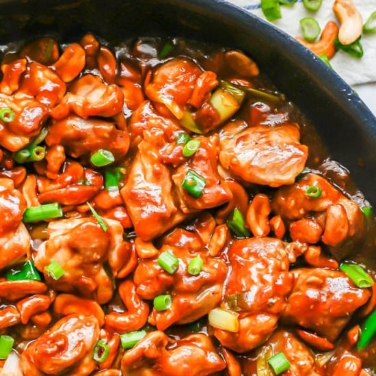 Cashew Chicken - Recipe photo by Family Food on the Table