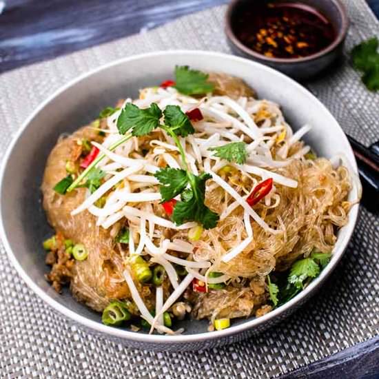 Sha Cha Glass Noodles - Recipe photo by Absolute Foodie