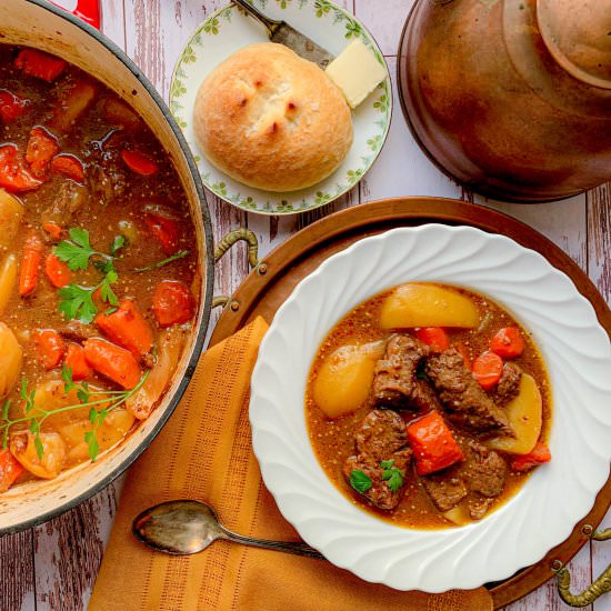 Thick and Hearty Beef Stew Recipe - Recipe photo by NotEntirelyAverage