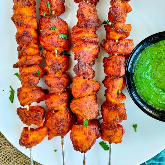 Easy Baked Chicken Tikka Tandoori - Recipe photo by Sheeba@gohealthy