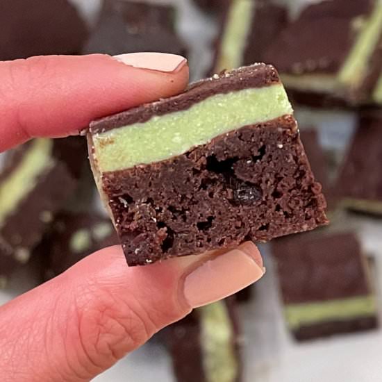 Match Mint Brownies - Recipe photo by Sol Fed
