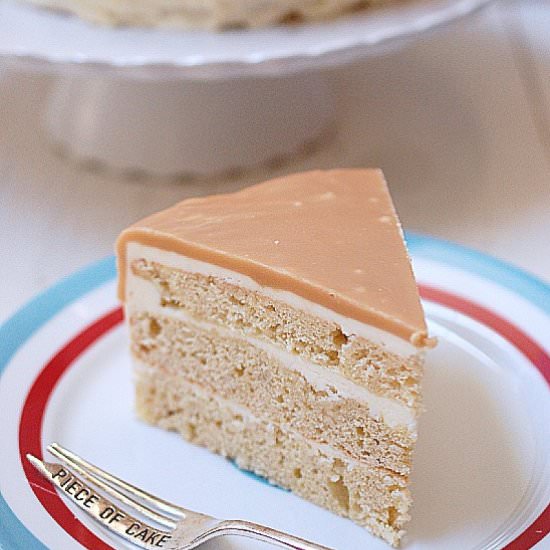 Butterscotch cake - Recipe photo by evabakes