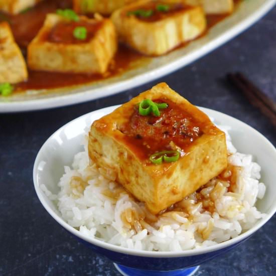 Chinese Stuffed Tofu - Recipe photo by Red House Spice