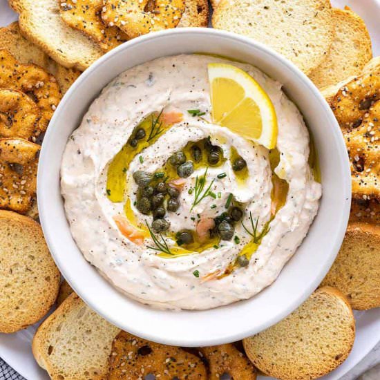 Smoked Salmon Dip - Recipe photo by Jessica Gavin
