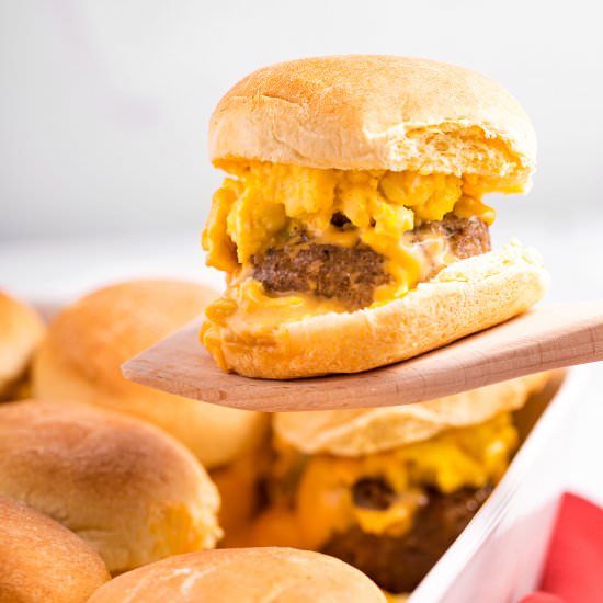 Breakfast Sliders - Recipe photo by AllThingsMamma