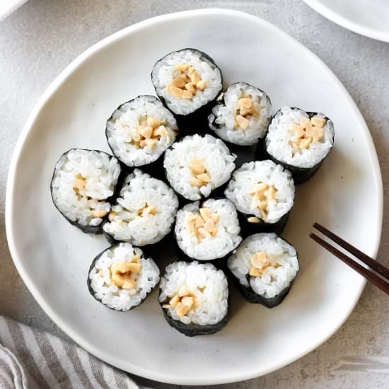 Natto Maki (Natto Rolls) - Recipe photo by chefjacooks