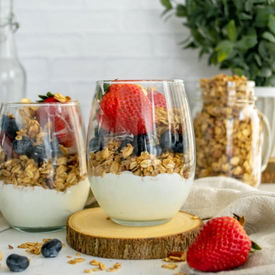 Healthy Sugar Free Granola - Recipe photo by fitandfull