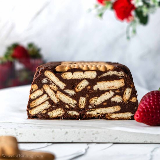 Lazy Cake (Chocolate Mosaic Cake) - Recipe photo by WheelOfBaking