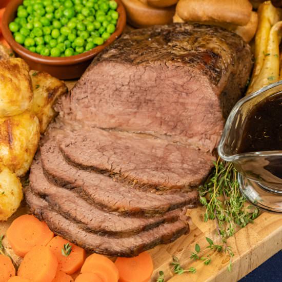 Slow Roast Silverside Beef Joint - Recipe photo by Flawless Food