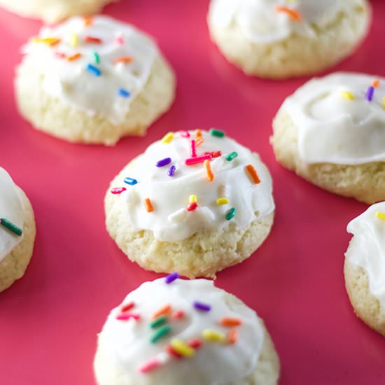 glazed sour cream cookies - Recipe photo by mindyscookingobsession