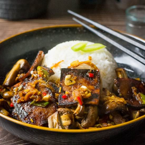 Vegan Korean Tofu Bulgogi - Recipe photo by somebodyfeedseb