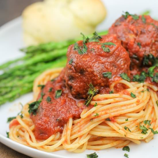 Smoked Meatballs Marinara - Recipe photo by EricasRecipes