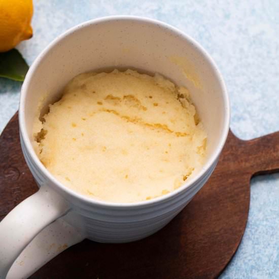 Lemon Mug Cake - Recipe photo by kitchenathoskins