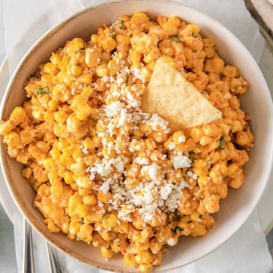Mexican Street Corn Dip - Recipe photo by ToSimplyInspire