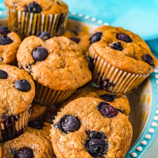 Banana Blueberry Muffin - Recipe photo by EasyBudgetRecipes