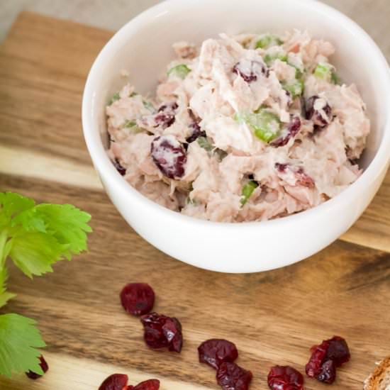 healthy cranberry tuna salad - Recipe photo by mindyscookingobsession