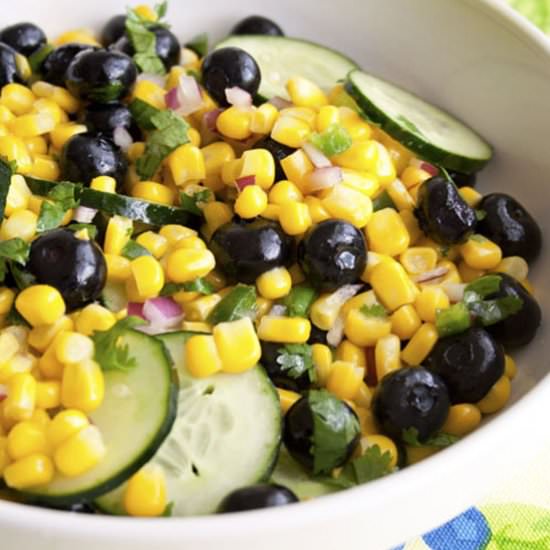 Corn and Blueberry Salad - Recipe photo by nancyc