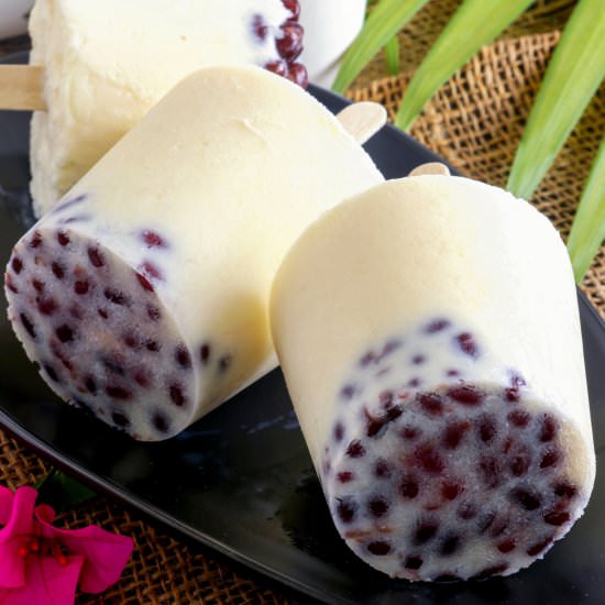 ICE BUKO WITH MONGGO - Recipe photo by foxy folksy