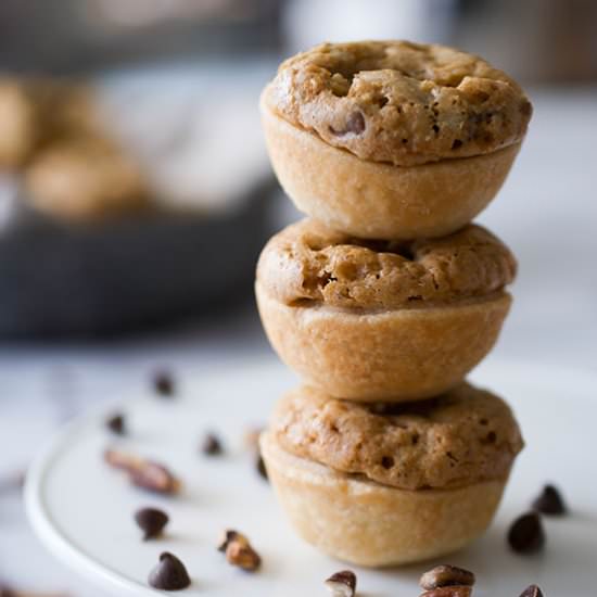 Brown Butter Mini Derby Pies - Recipe photo by sipandsanity