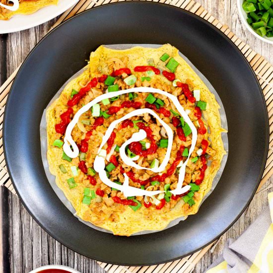 Vietnamese Pizza (Vegan) - Recipe photo by MyPurePlants