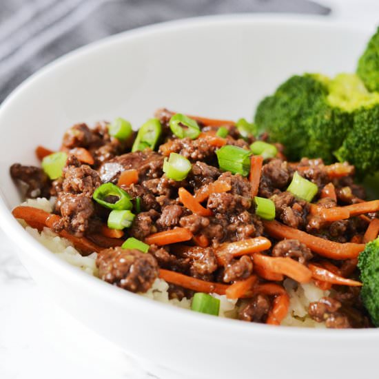 Korean Beef Bowls - Recipe photo by Lichenpaleolovingaip