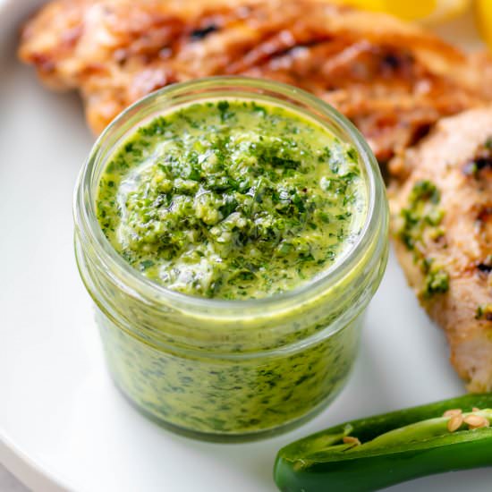 Chimichurri Sauce - Recipe photo by ChefDeHome