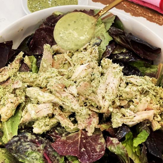 Green Goddess Chicken Salad - Recipe photo by The Ingredient Thief