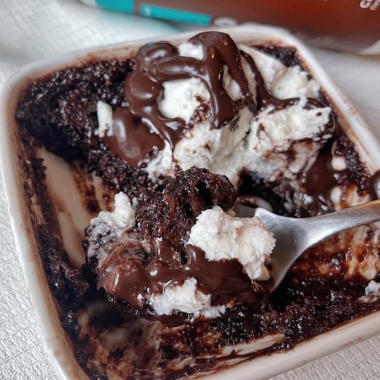Brownie Bowl For One - Recipe photo by HungryBlonde
