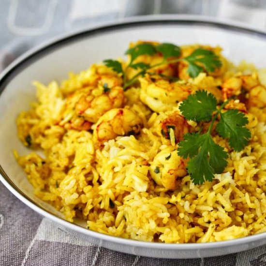 Shrimp Biryani - Recipe photo by karenskitchenstories