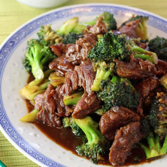 The ultimate beef with broccoli - Recipe photo by Food Gal