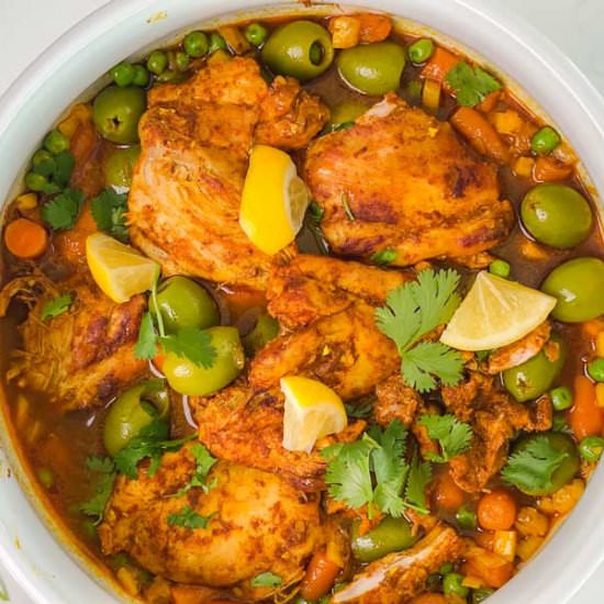 Moroccan Lemon Chicken - Recipe photo by cuisineandtravel
