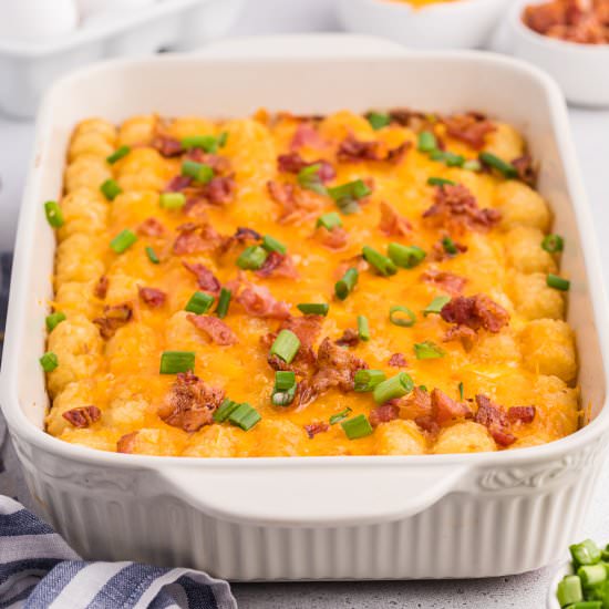 Tater Tot Breakfast Casserole - Recipe photo by simplystacie