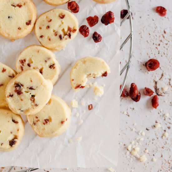 Easy cranberry shortbread - Recipe photo by vanillafrost4