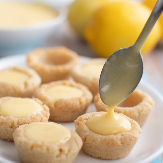 Keto Lemon Bar Cookies - Recipe photo by fooddreamer