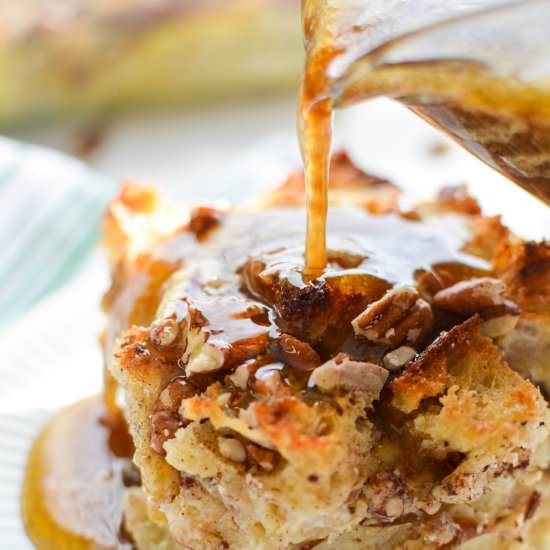 Sourdough Bread Pudding - Recipe photo by littlehomeinthemaking