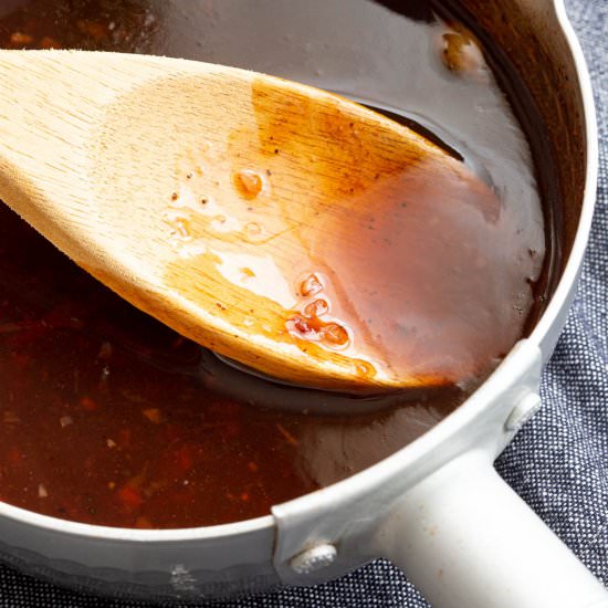 Small Batch Worcestershire Sauce - Recipe photo by Wandercooks