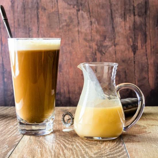 White Chocolate Sauce - Recipe photo by onlinepastrychef