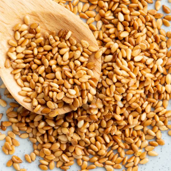 Toasted Sesame Seeds - Recipe photo by Wandercooks