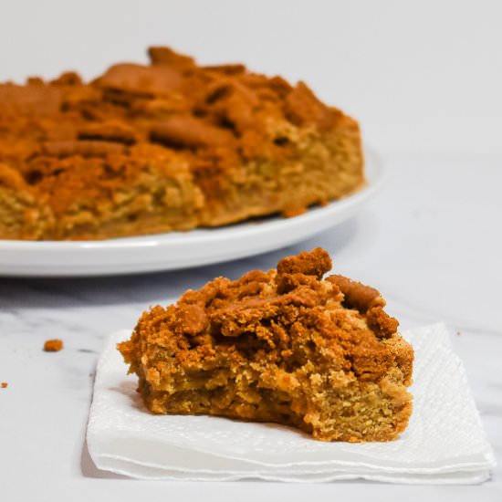 Biscoff Blondies - Recipe photo by Waitingforblancmange