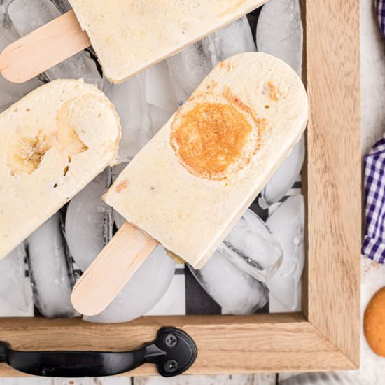 Banana Pudding Popsicles - Recipe photo by thecaglediaries