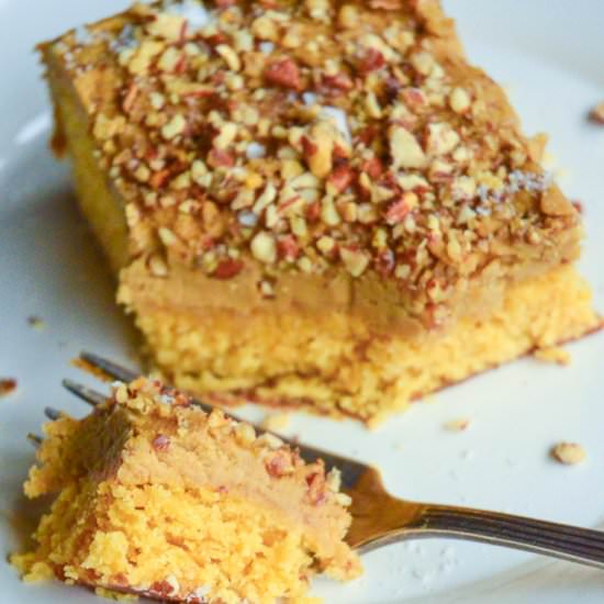 Salted Caramel Cake - Recipe photo by thisishowicook