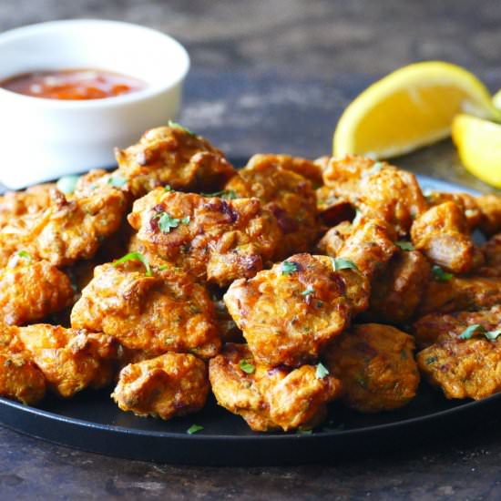 Air Fryer Chicken 65 - Recipe photo by PaintTheKitchenRed