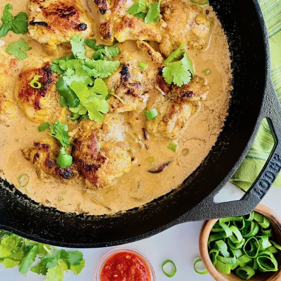 Creamy Coconut Chicken - Recipe photo by theshortordercook