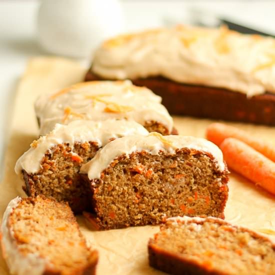 Easy Carrot Cake Loaf Recipe - Recipe photo by suebeehomemaker