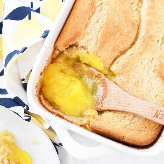 The BEST Lemon Cobbler Recipe EVER! - Recipe photo by Savvysavingcouple