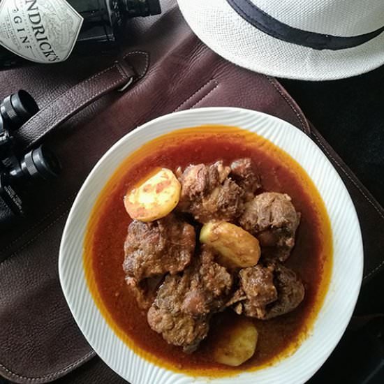 Beef Oxtail Vindaloo Curry - Recipe photo by The Inspirational Nook