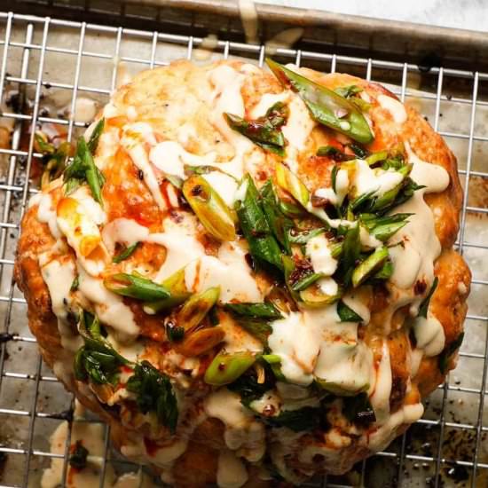 Miso Whole Roasted Cauliflower - Recipe photo by lindseyeatsla