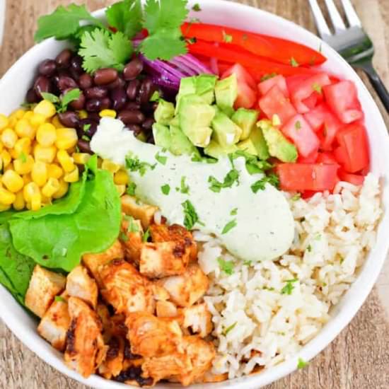 Burrito Bowl - Recipe photo by WillCookForSmiles